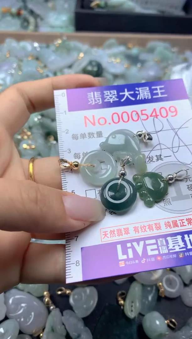 颈饰未镶嵌翡翠5409
