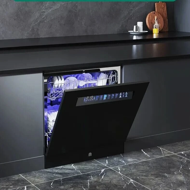 中式重油专洗！75℃高温除菌14套锅碗同洗 省水66% 洗消存一体机