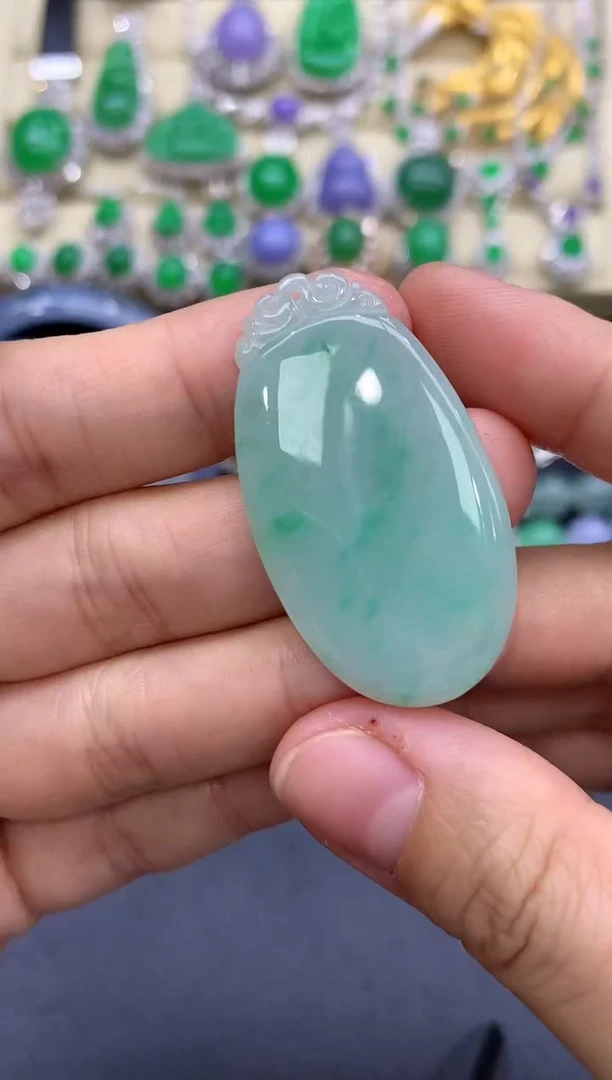 颈饰未镶嵌翡翠76-中国好珍宝