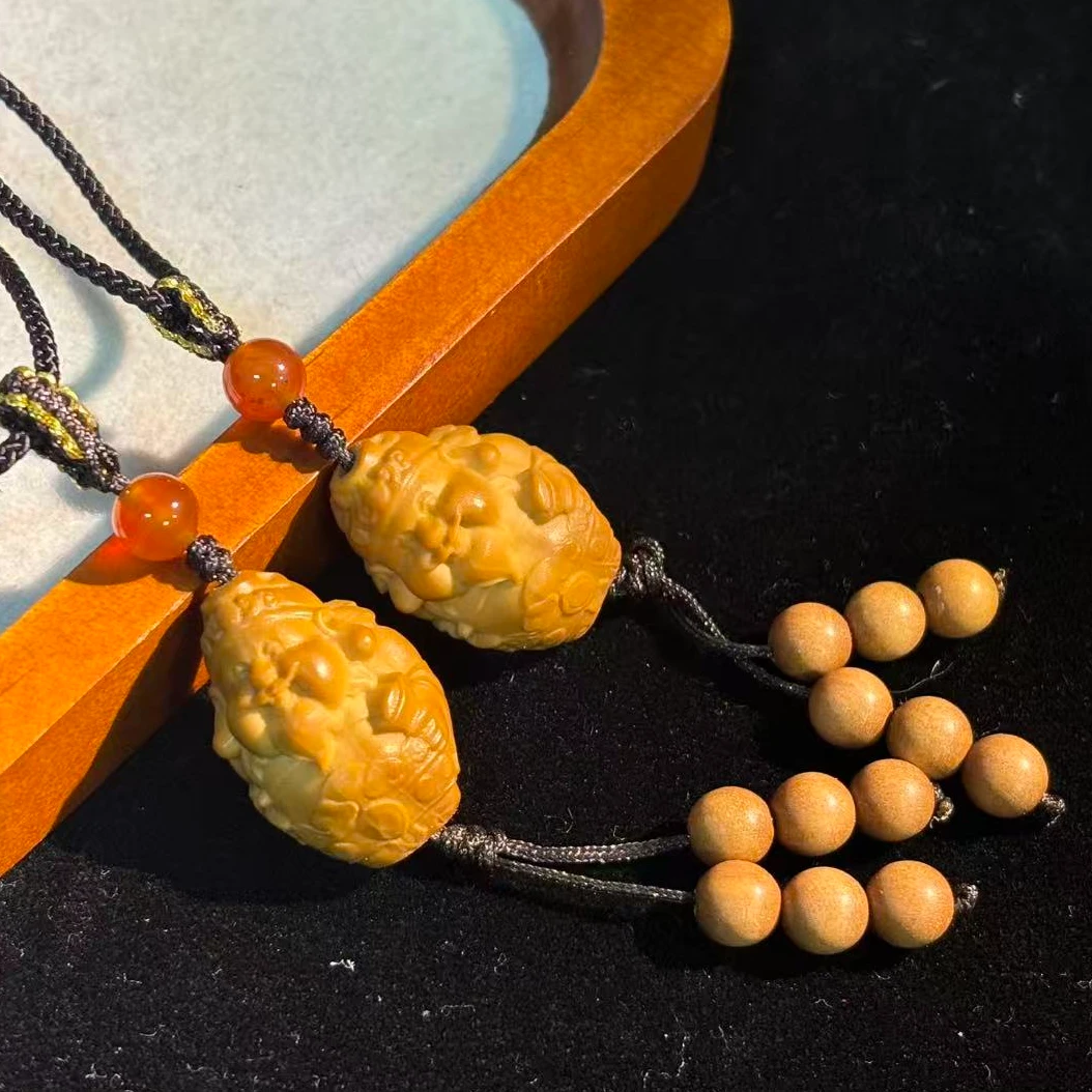 橄榄核财神套绳*（多样性发一件）