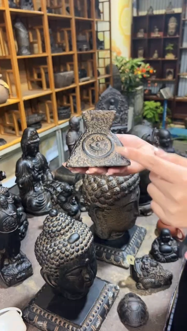 陶土【火山泥】四灵烛台