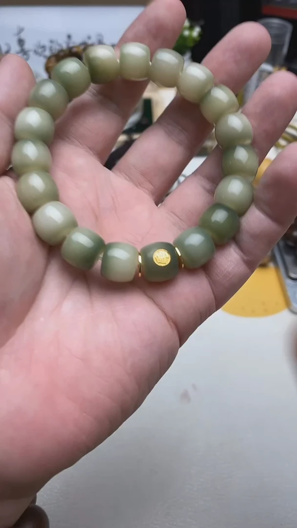 白玉菩提手串菩提