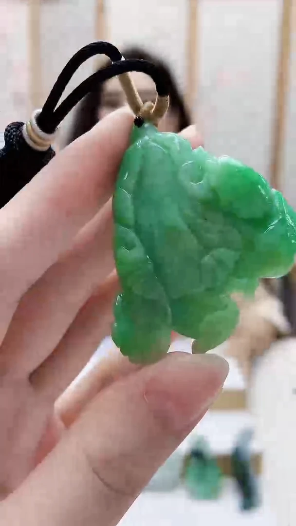 未镶嵌定制翡翠4829ry-毛货挂件44