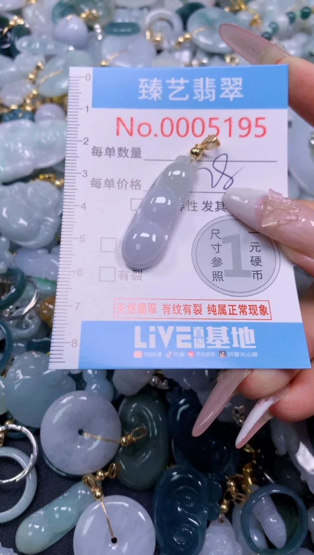 颈饰未镶嵌翡翠5195