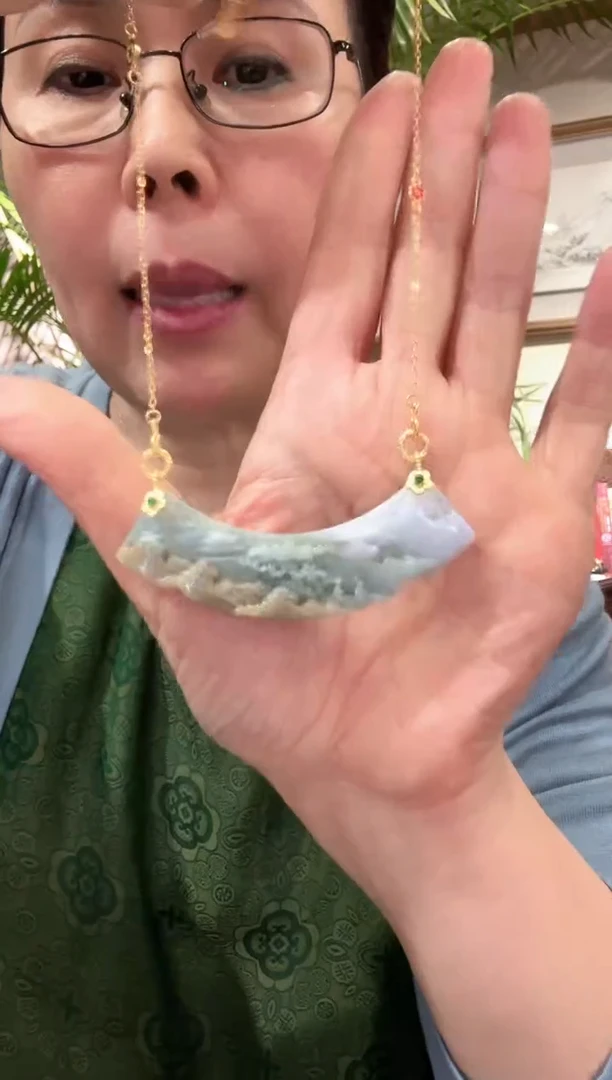 【闪购商品】翡翠颈饰未镶嵌国风