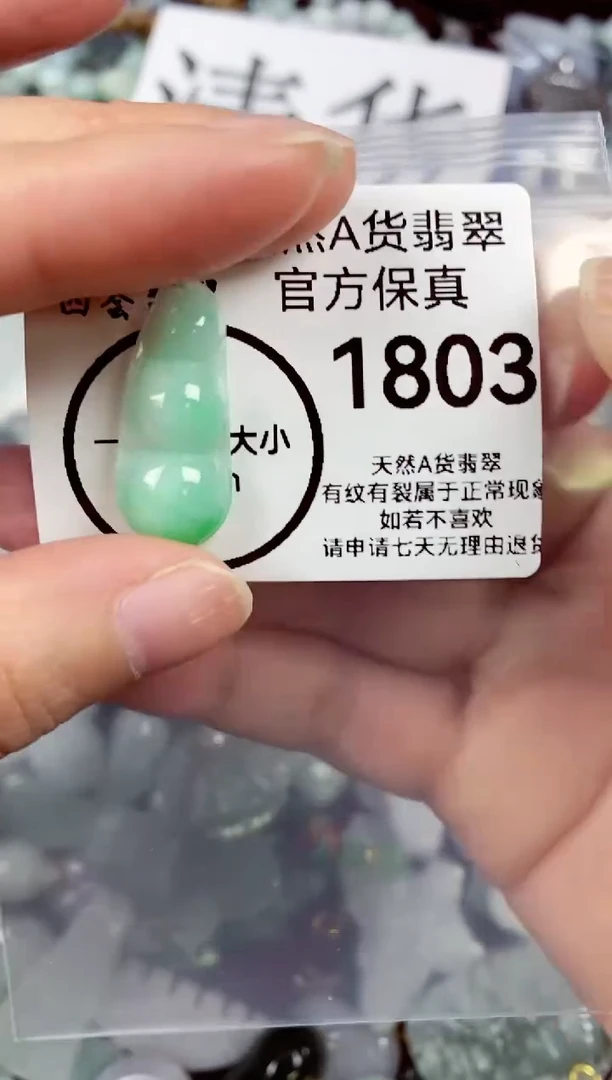 【闪购商品】翡翠颈饰未镶嵌天然A货翡翠1803