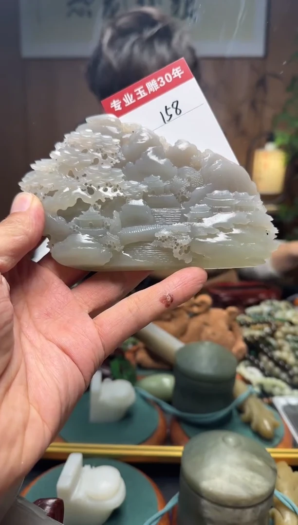 【闪购商品】和田玉挂件未镶嵌158