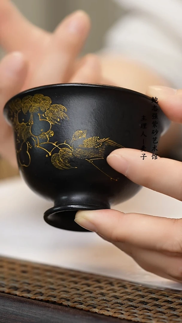 【闪购商品】紫砂茶壶紫砂乐乐杯 福禄