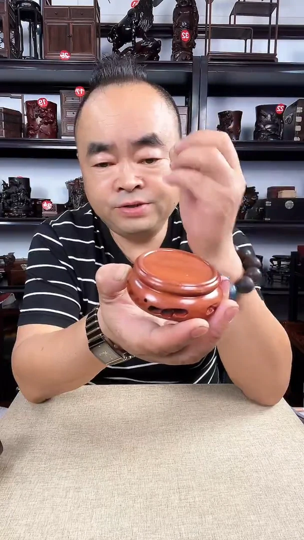 木小圆老李红木工艺品