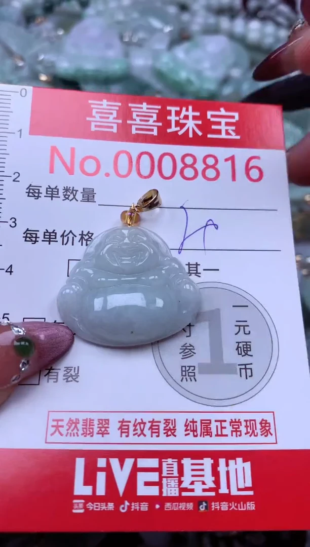 颈饰未镶嵌翡翠8816
