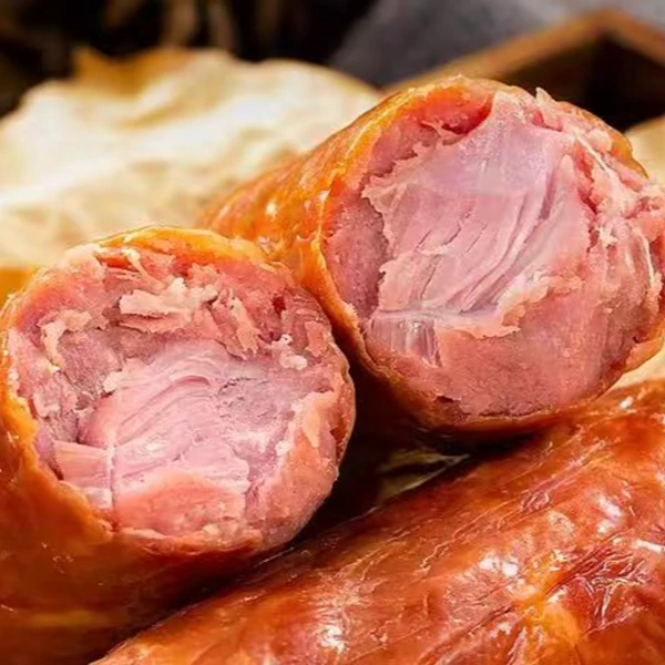 大肉块老火腿果木熏烤开袋即食传统美味猪肉食品