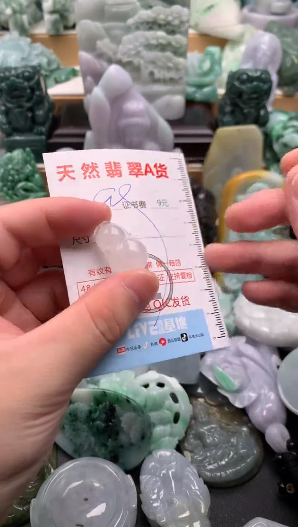 吊坠(不含链)未镶嵌翡翠1