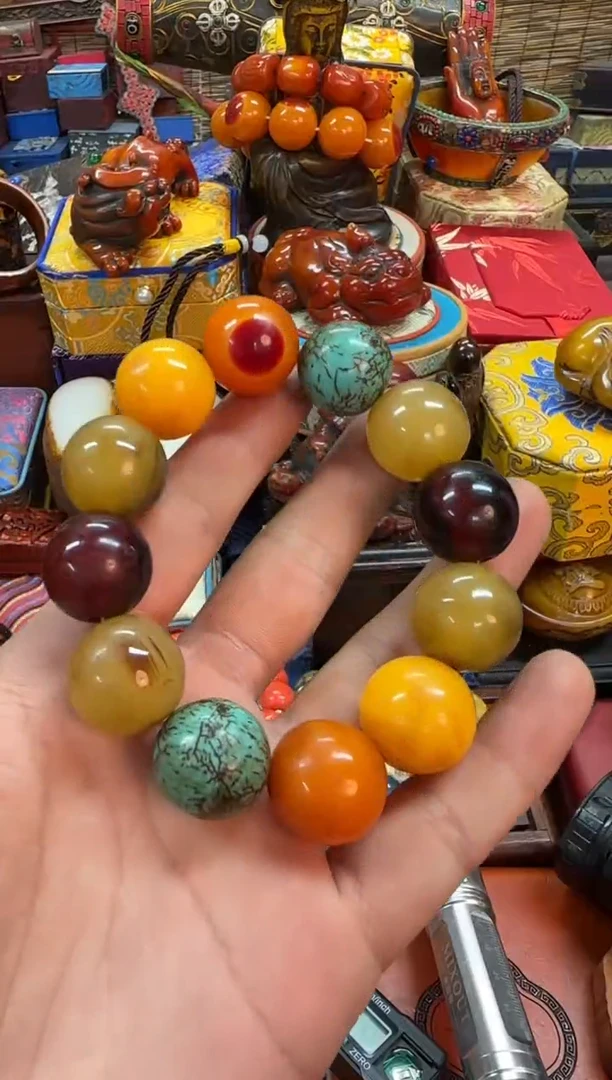 【闪购商品】琥珀裸石未镶嵌扎西当天订单当天直发如图所示