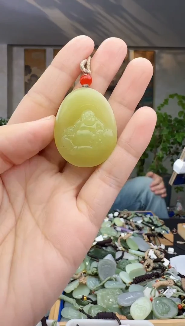 未镶嵌和田玉挂件拍一发一
