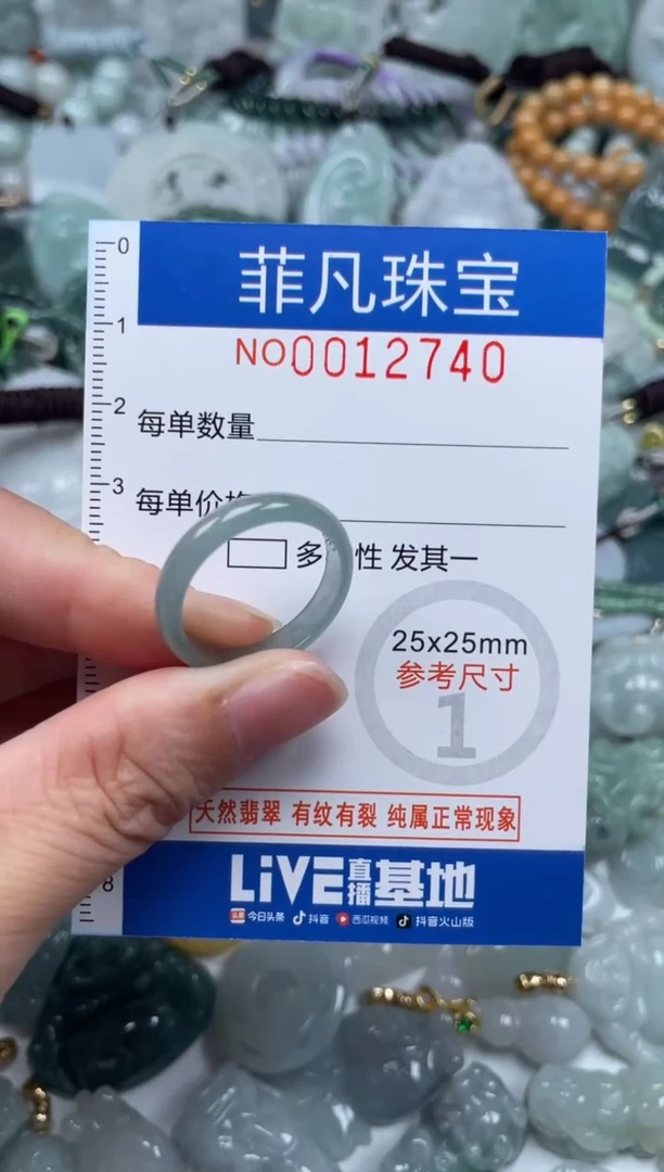 颈饰未镶嵌翡翠12740