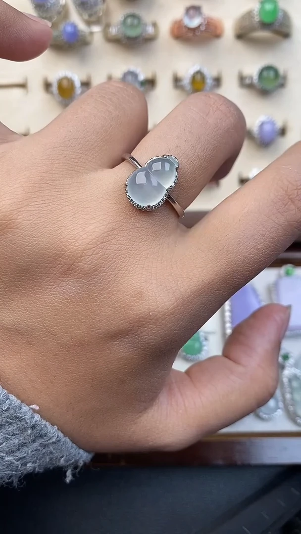 银S925镶嵌定制翡翠58679679