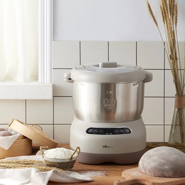 小熊（Bear） 和面机厨师机搅面器搅拌器微电脑控制 HMJ-A70C1