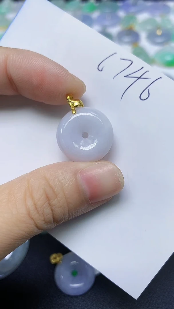 翡翠未镶嵌颈饰天然自然緬甸A貨翡翠