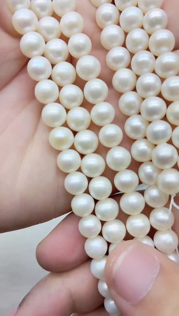 淡水珍珠未镶嵌项链B21