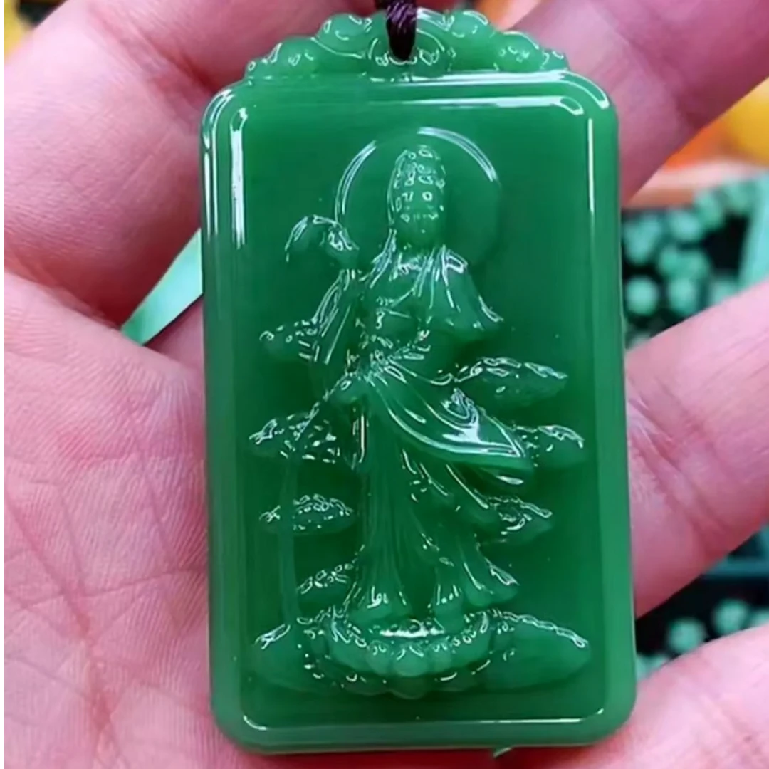 1粉丝福利深色双面锦鲤观音