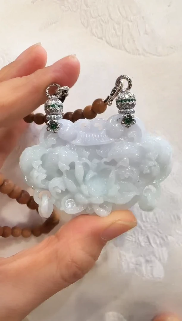 颈饰未镶嵌翡翠国风