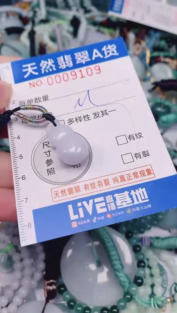 颈饰未镶嵌翡翠00009109