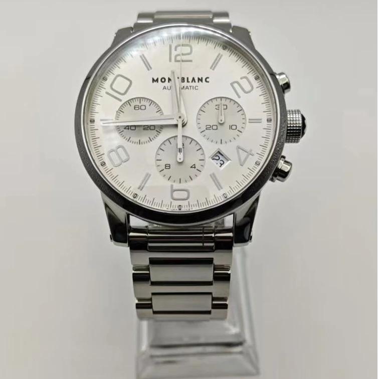 95新 Montblanc/万宝龙 时光行者系列/43mm/机械/精钢/男士/名表