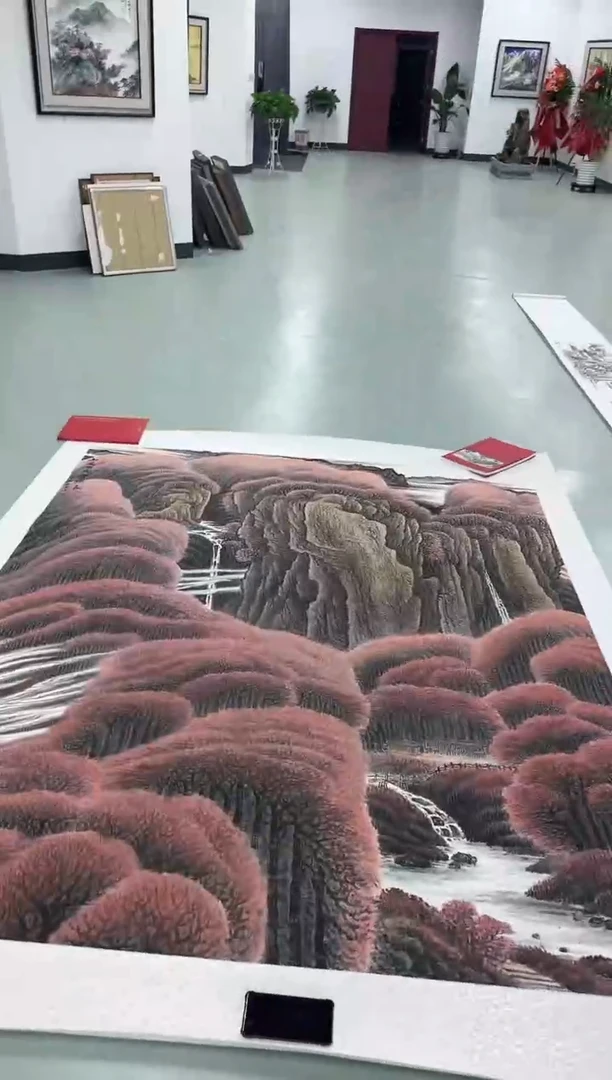 国画玉池老师国画作品