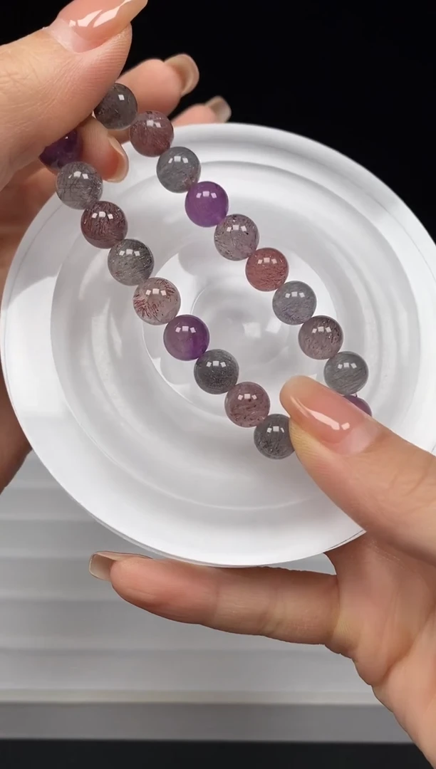 未镶嵌手链水晶多样性发其一；编号047