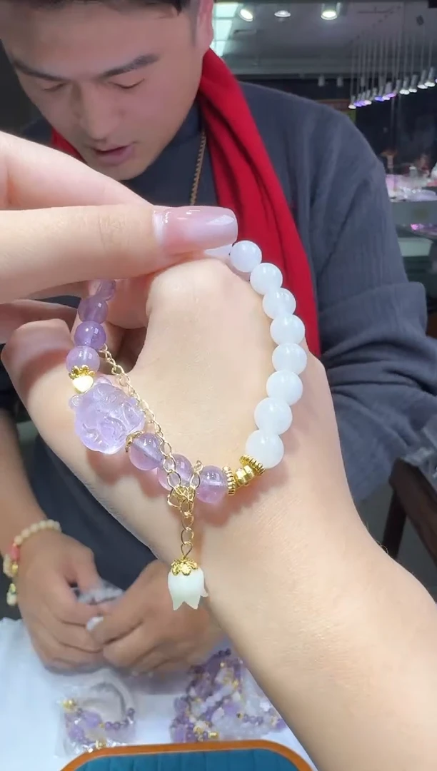 【闪购商品】水晶手链未镶嵌多样性发一件 294
