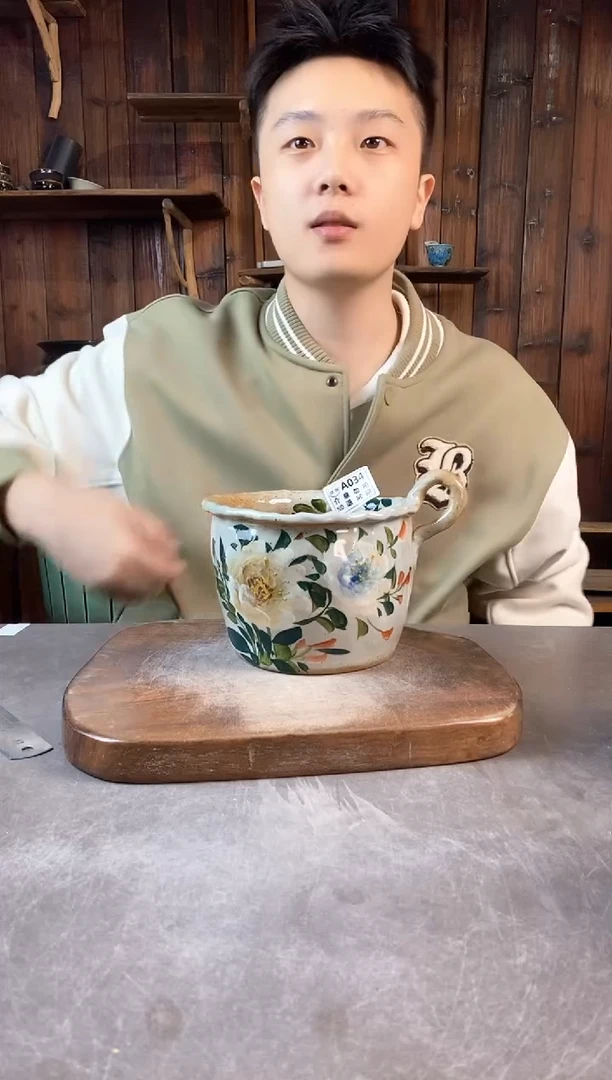 碗034瑕，手工手绘，超值陶瓷