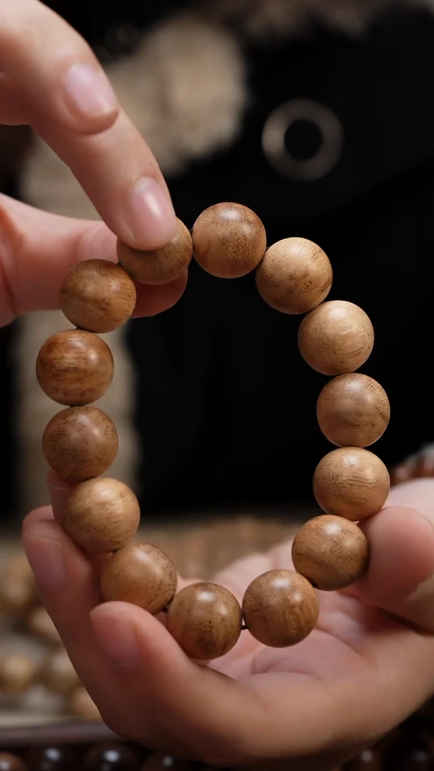 沉香手串达拉干沉香1.6圆珠
