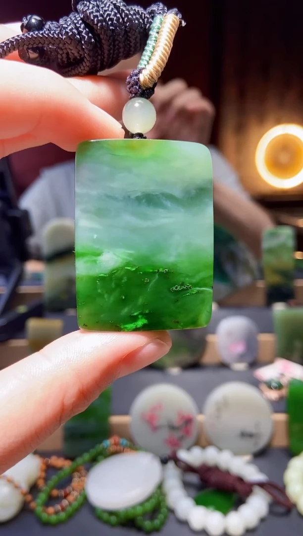 和田玉未镶嵌挂件yc