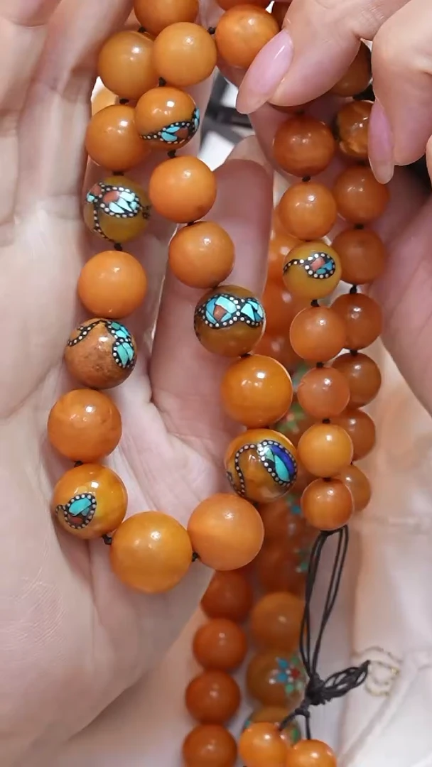 蜜蜡颈饰未镶嵌2467天然蜜蜡珠宝奇石云端妖孽全部保真