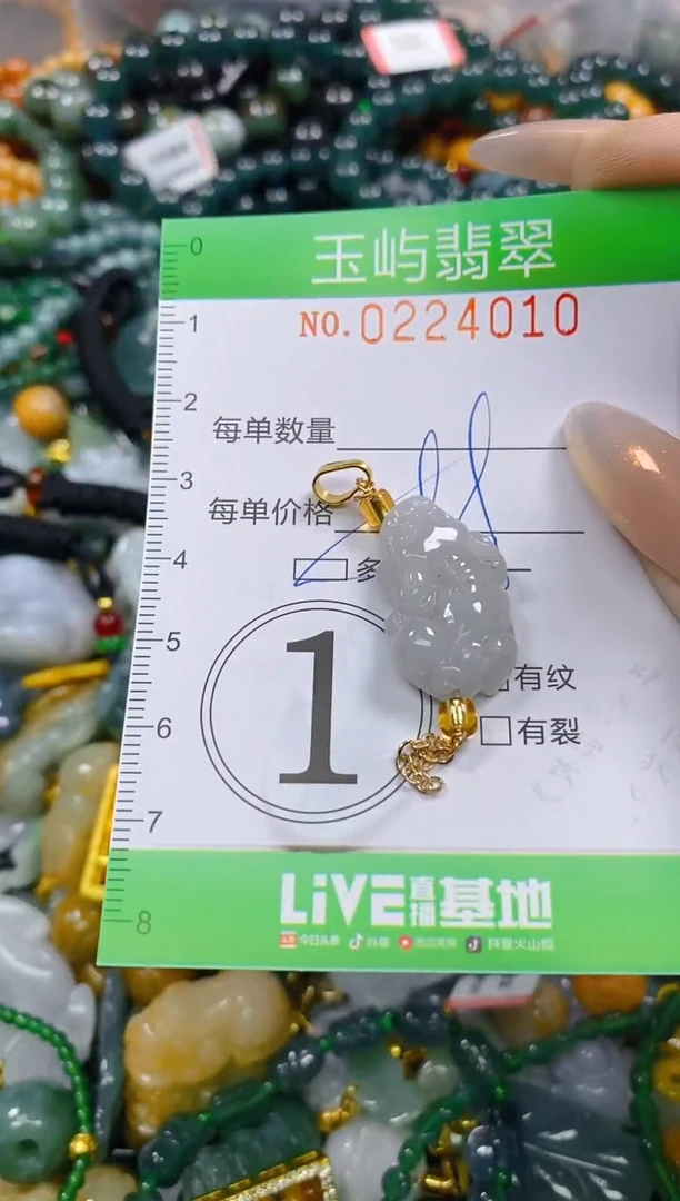 颈饰未镶嵌翡翠闪购0224010多样性发其一