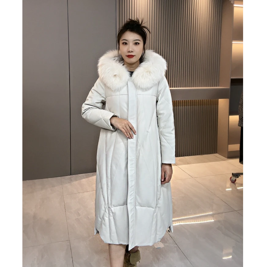 8877女款高端时尚外套米白色