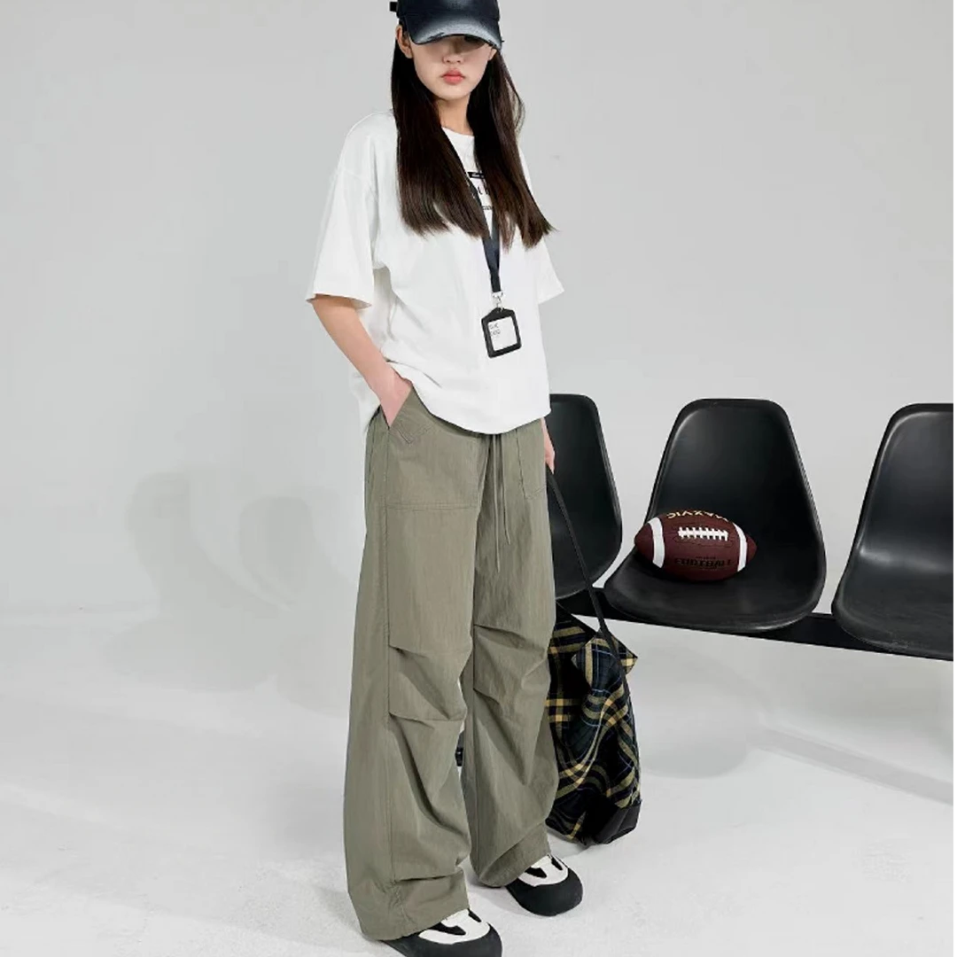 青少年28-32宽松时尚运动百搭直筒休闲工装裤SLS2509