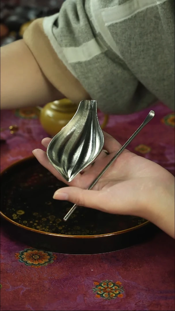 炸茶具 天冷了 围炉煮茶中~~