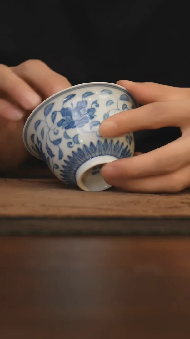 瓷片柴窑青花破价福利