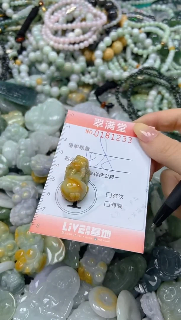 颈饰未镶嵌翡翠闪购0181233