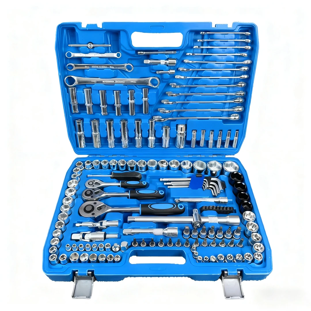 乾泰151件套汽修维修工具套装修车工具套筒汽车修理厂工具箱套装