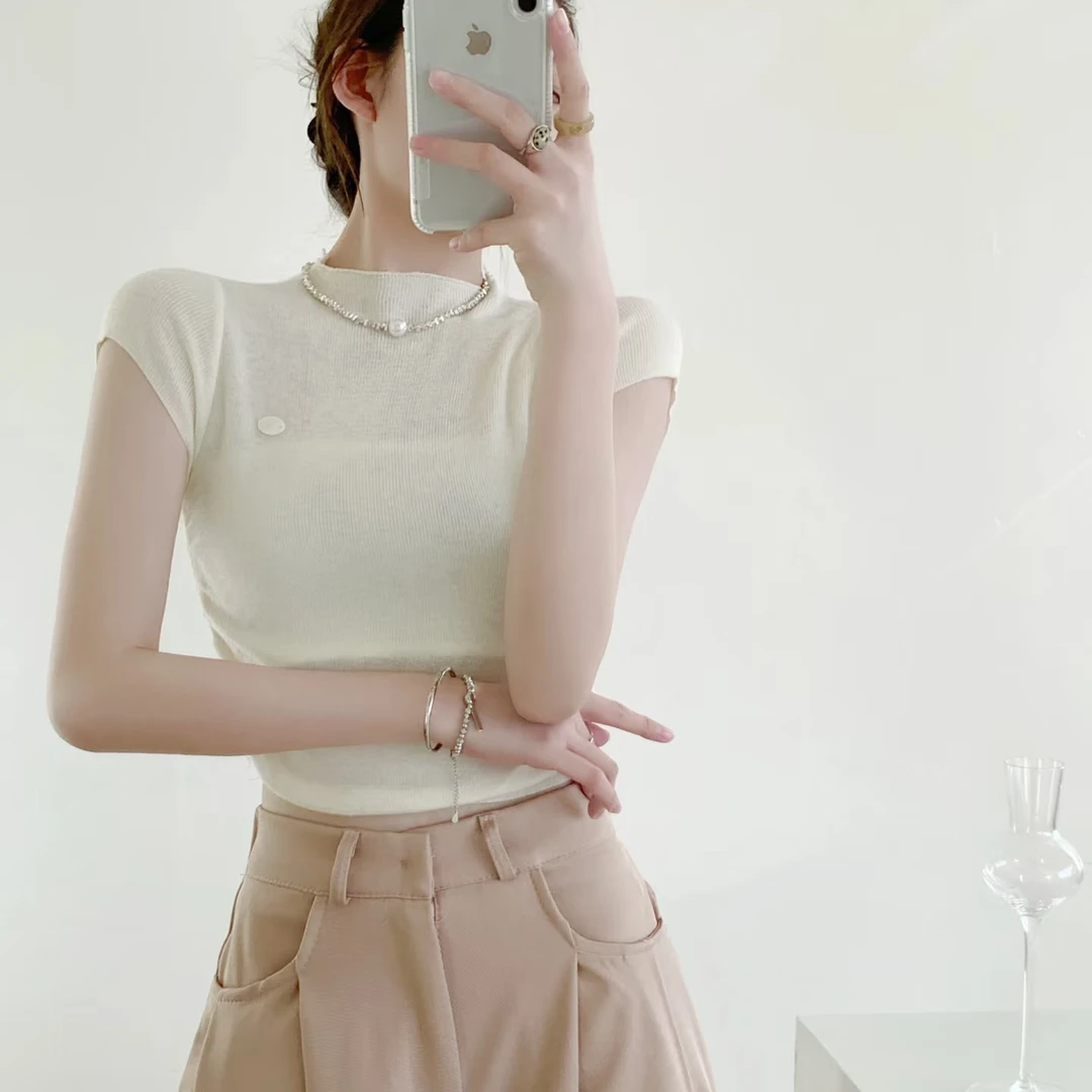 081-090高H孤品女装白色显瘦百搭