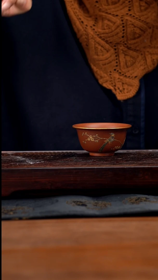 【闪购商品】紫砂茶壶黄龙山原矿朱泥主人杯