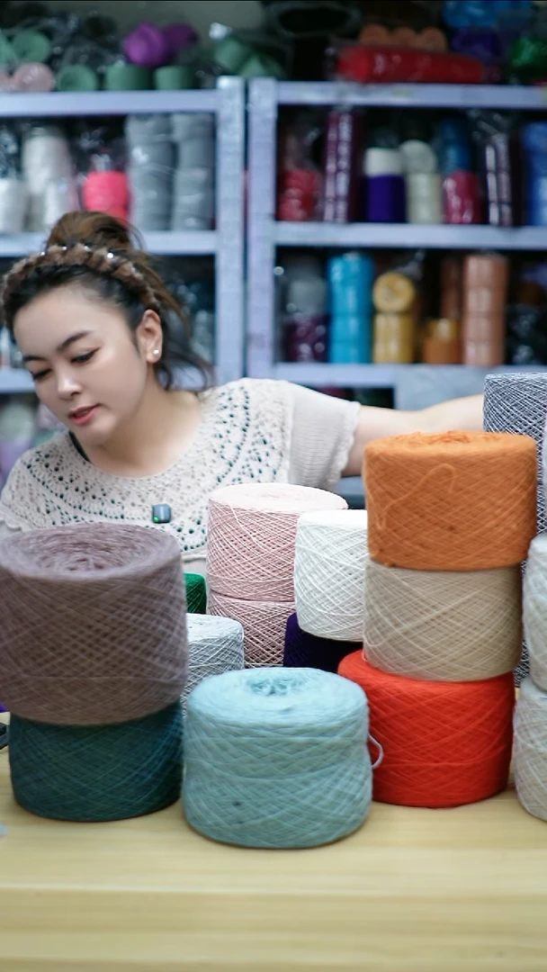 羊绒欢姐手编线274