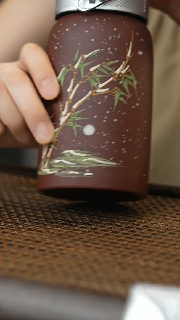 茶杯紫砂车载杯紫泥