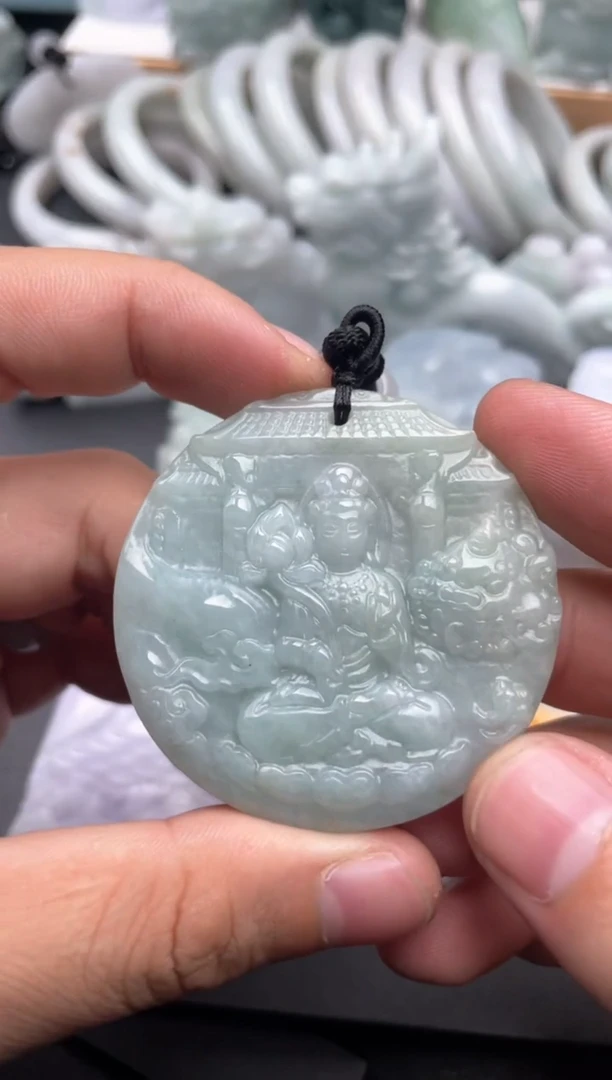 吊坠(不含链)未镶嵌翡翠1