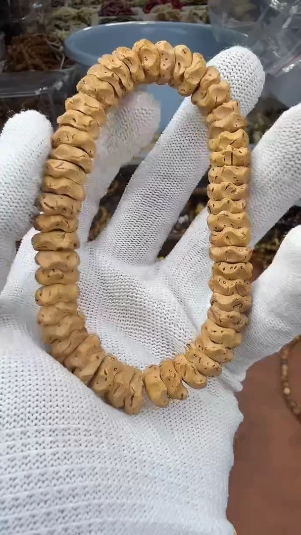 手串菩提根/象牙果桃核无相碗肠