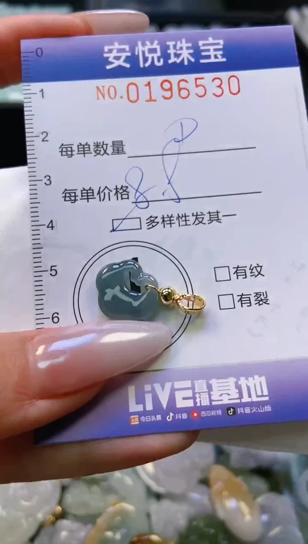 翡翠未镶嵌颈饰闪购0196530多样性发其一