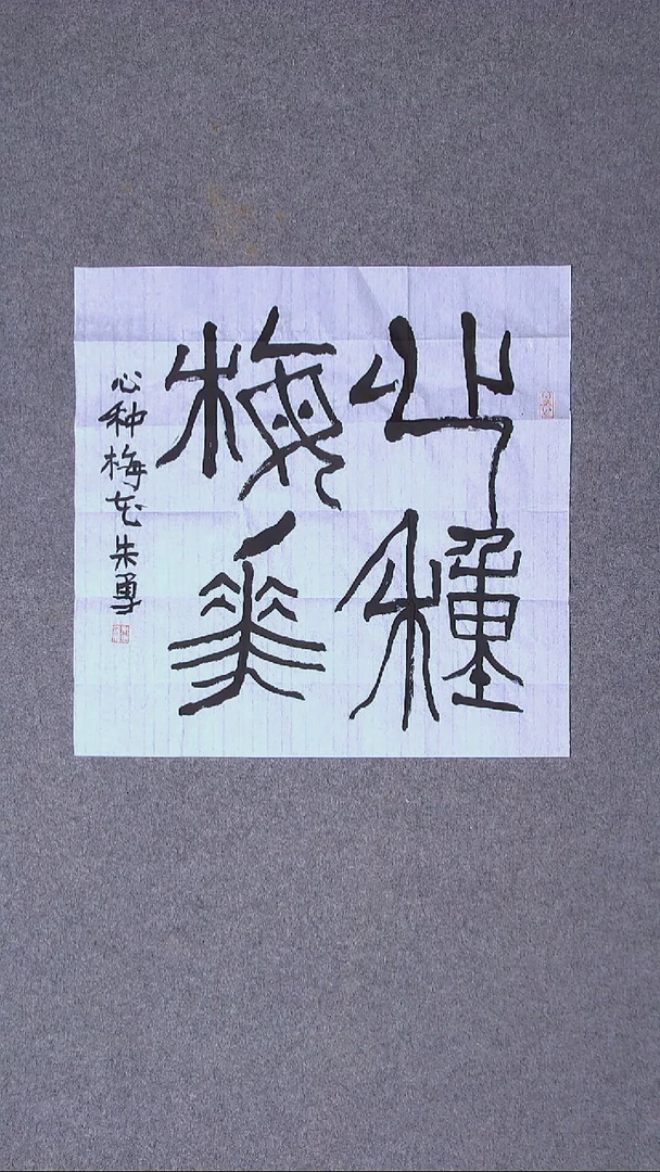 书法朱勇  安徽宿州50*50尺寸