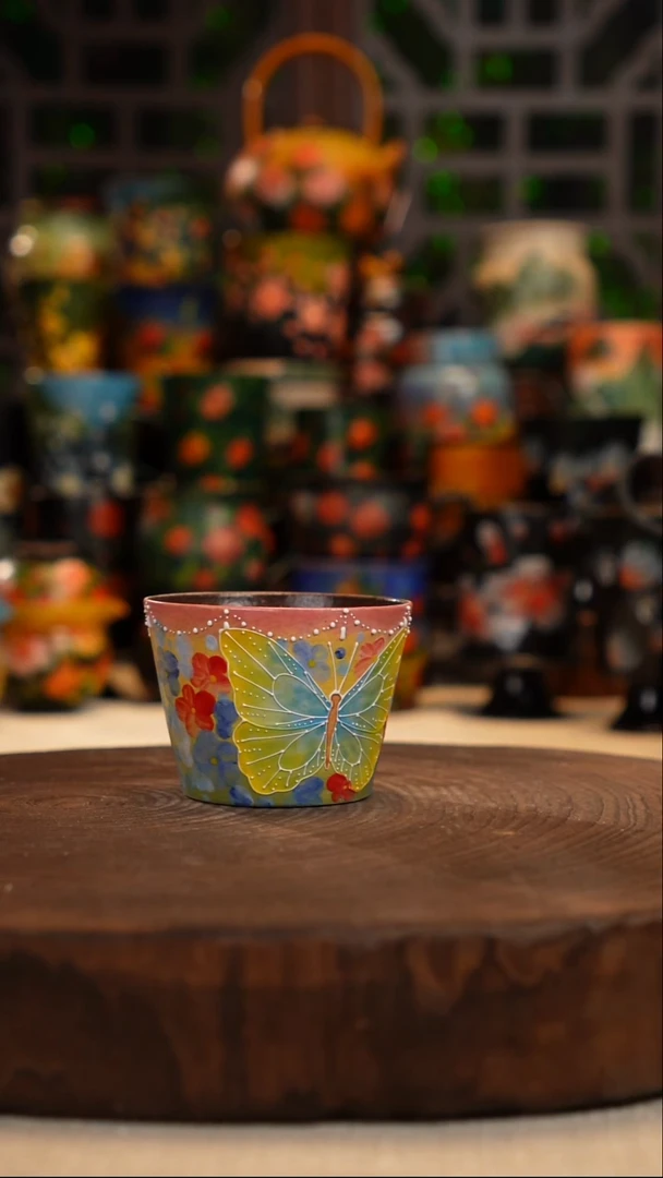 油画   釉下彩   杯子